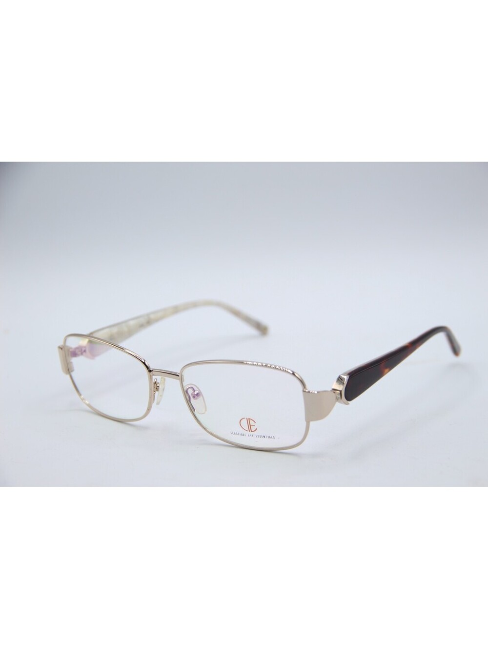 Classique Eye Essentials Sec116 C3 Gold Havana Authentic Eyeglasses 55-16